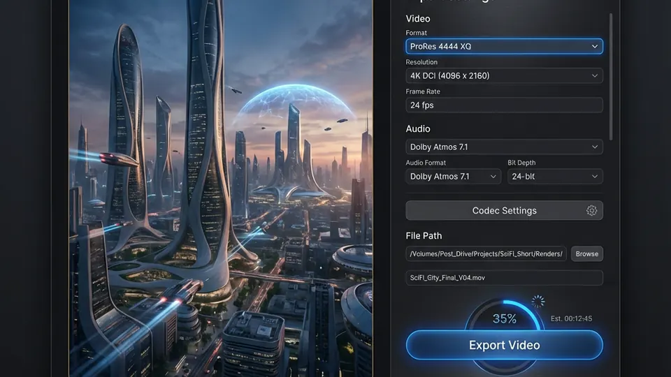 Cinematic workflow planning visual for Wan 3.0 Video